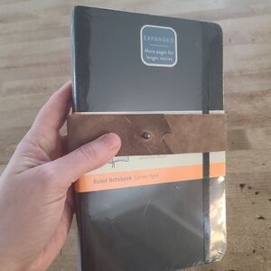 Moleskine Black Ruled Notebook Expanded 400 Pgs